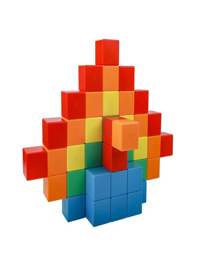 Lefan Magnetic Building Blocks 72 pcs Colorful STEM Educational Toys for Kids Montessori Learning Construction Set to Boost Creativity Imagination Cognitive Skills Gift 3 4 5 6 7 8 Years Kids - Image 5